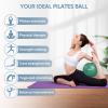 imageAPEXUP Yoga ampamp Pilates Ball  Anti Slip Heavy Duty Gym Ball for Fitness Balance ampamp Core WorkoutDark Green