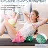 imageAPEXUP Yoga ampamp Pilates Ball  Anti Slip Heavy Duty Gym Ball for Fitness Balance ampamp Core WorkoutDark Green