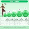 imageAPEXUP Yoga ampamp Pilates Ball  Anti Slip Heavy Duty Gym Ball for Fitness Balance ampamp Core WorkoutDark Green