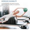 imageAPEXUP Yoga ampamp Pilates Ball  Anti Slip Heavy Duty Gym Ball for Fitness Balance ampamp Core WorkoutDark Green