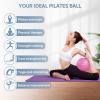 imageAPEXUP Yoga ampamp Pilates Ball  Anti Slip Heavy Duty Gym Ball for Fitness Balance ampamp Core WorkoutFuschia