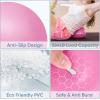 imageAPEXUP Yoga ampamp Pilates Ball  Anti Slip Heavy Duty Gym Ball for Fitness Balance ampamp Core WorkoutFuschia