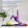 imageAPEXUP Yoga ampamp Pilates Ball  Anti Slip Heavy Duty Gym Ball for Fitness Balance ampamp Core WorkoutGreen