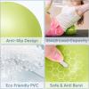 imageAPEXUP Yoga ampamp Pilates Ball  Anti Slip Heavy Duty Gym Ball for Fitness Balance ampamp Core WorkoutGreen