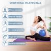 imageAPEXUP Yoga ampamp Pilates Ball  Anti Slip Heavy Duty Gym Ball for Fitness Balance ampamp Core WorkoutIndigo