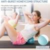 imageAPEXUP Yoga ampamp Pilates Ball  Anti Slip Heavy Duty Gym Ball for Fitness Balance ampamp Core WorkoutLight Blue