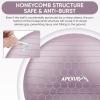 imageAPEXUP Yoga ampamp Pilates Ball  Anti Slip Heavy Duty Gym Ball for Fitness Balance ampamp Core WorkoutMauve