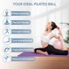 imageAPEXUP Yoga ampamp Pilates Ball  Anti Slip Heavy Duty Gym Ball for Fitness Balance ampamp Core WorkoutPink