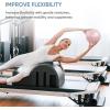 imageAPEXUP Yoga ampamp Pilates Ball  Anti Slip Heavy Duty Gym Ball for Fitness Balance ampamp Core WorkoutPink