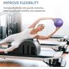 imageAPEXUP Yoga ampamp Pilates Ball  Anti Slip Heavy Duty Gym Ball for Fitness Balance ampamp Core WorkoutPurple