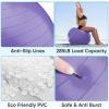 imageAPEXUP Yoga ampamp Pilates Ball  Anti Slip Heavy Duty Gym Ball for Fitness Balance ampamp Core WorkoutPurple