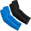 imageAPEXUP Cooling Arm Sleeves for Men Women UV Sun Protection UPF 50 Volleyball Arm Sleeves Compression Sleeves for Outdoor1 Black1 Blue