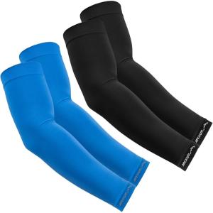 imageAPEXUP Cooling Arm Sleeves for Men Women UV Sun Protection UPF 50 Volleyball Arm Sleeves Compression Sleeves for Outdoor1 Black1 Blue