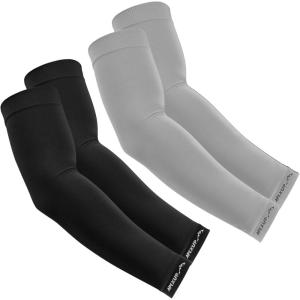 imageAPEXUP Cooling Arm Sleeves for Men Women UV Sun Protection UPF 50 Volleyball Arm Sleeves Compression Sleeves for Outdoor1 Black1 Gray