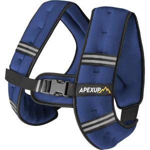 imageAPEXUP Weighted Vest Men Women Weight Vest for Women Workout Equipment for Strength Training RunningBlue