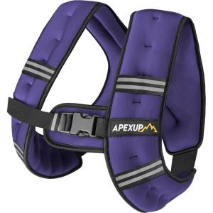 imageAPEXUP Weighted Vest Men Women Weight Vest for Women Workout Equipment for Strength Training RunningPurple