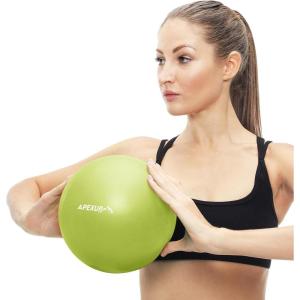 imageAPEXUP Yoga ampamp Pilates Ball  Anti Slip Heavy Duty Gym Ball for Fitness Balance ampamp Core WorkoutGreen