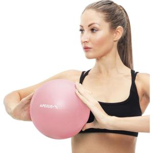 imageAPEXUP Yoga ampamp Pilates Ball  Anti Slip Heavy Duty Gym Ball for Fitness Balance ampamp Core WorkoutPink