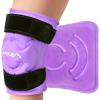 imageAPEXUP Ice Pack for Knee Pain Relief Large Reusable Wrap After Surgery Flexible Gel Cold Pack for Injuries Pain Relief for Back Shoulder Elbow Ankle and Leg Purple L 1PKPurple