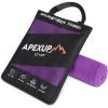 imageAPEXUP Microfiber Travel Towel Ultra Absorbent Quick Dry Towels Lightweight Gym Sports Camping Towel for Workout Yoga Beach Shower Swimming 48quot24quot Army GreenPurple