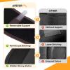 imageAPEXUP Waist Trainer for Women Lower Belly Fat Men Sweat Band Stomach Wrap Waist Trimmer with Removable Lumbar SupportBlackmocha