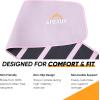 imageAPEXUP Waist Trainer for Women Lower Belly Fat Men Sweat Band Stomach Wrap Waist Trimmer with Removable Lumbar SupportPastel Pink